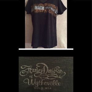 COPY - Burnout Women’s Harley Davidson Tee Shirt Sz 2XL
